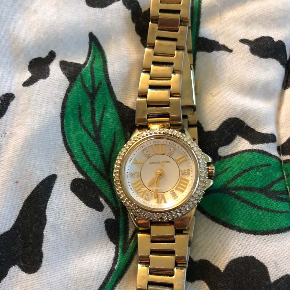 Michael Kors gold tone ladies watch